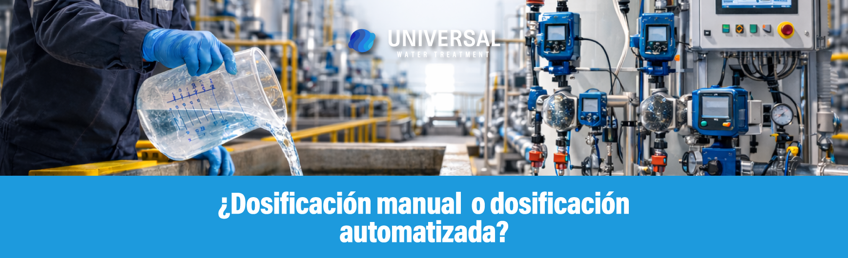 ¿Dosificación manual o dosificación automatizada?