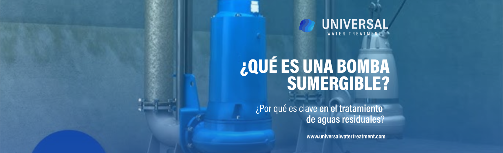 ¿Qué es una bomba sumergible y por qué es clave en el tratamiento de aguas residuales?